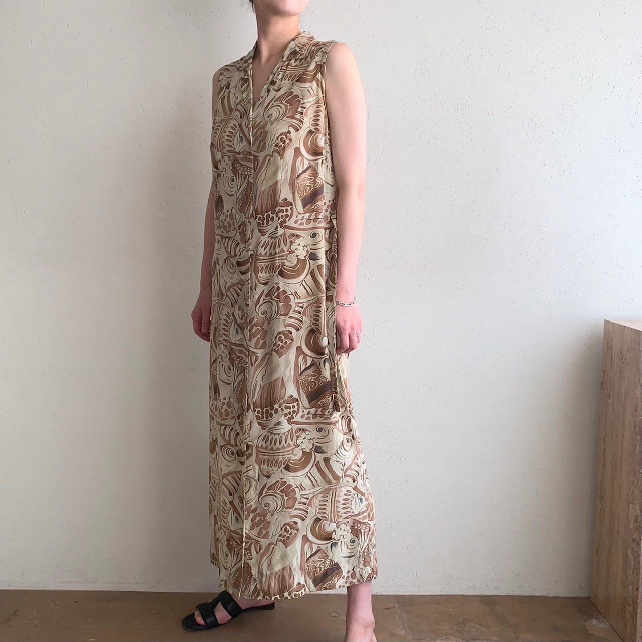 90s Printed Dress
