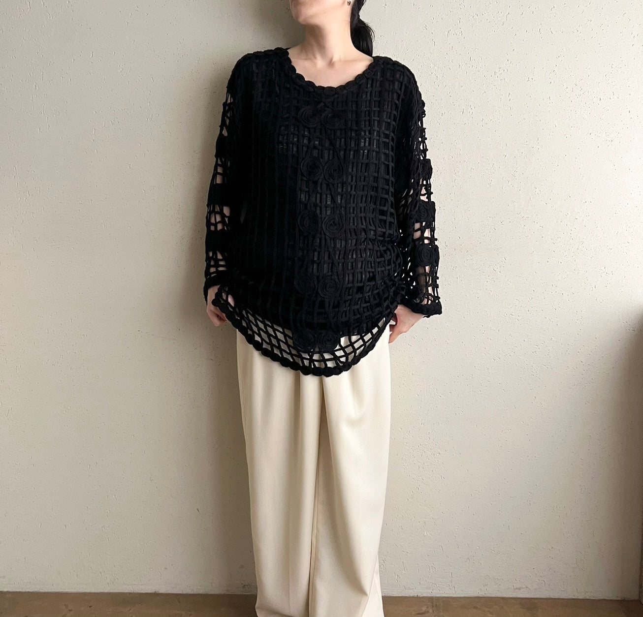 Black Design Top