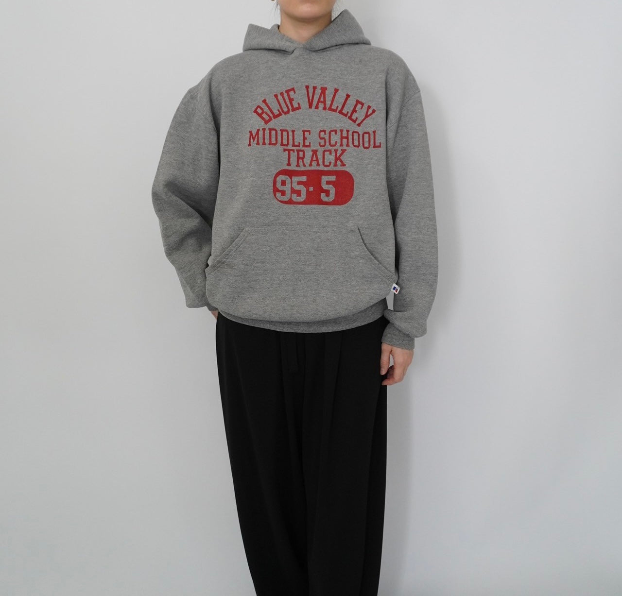 90s Hooded Sweater Made in USA