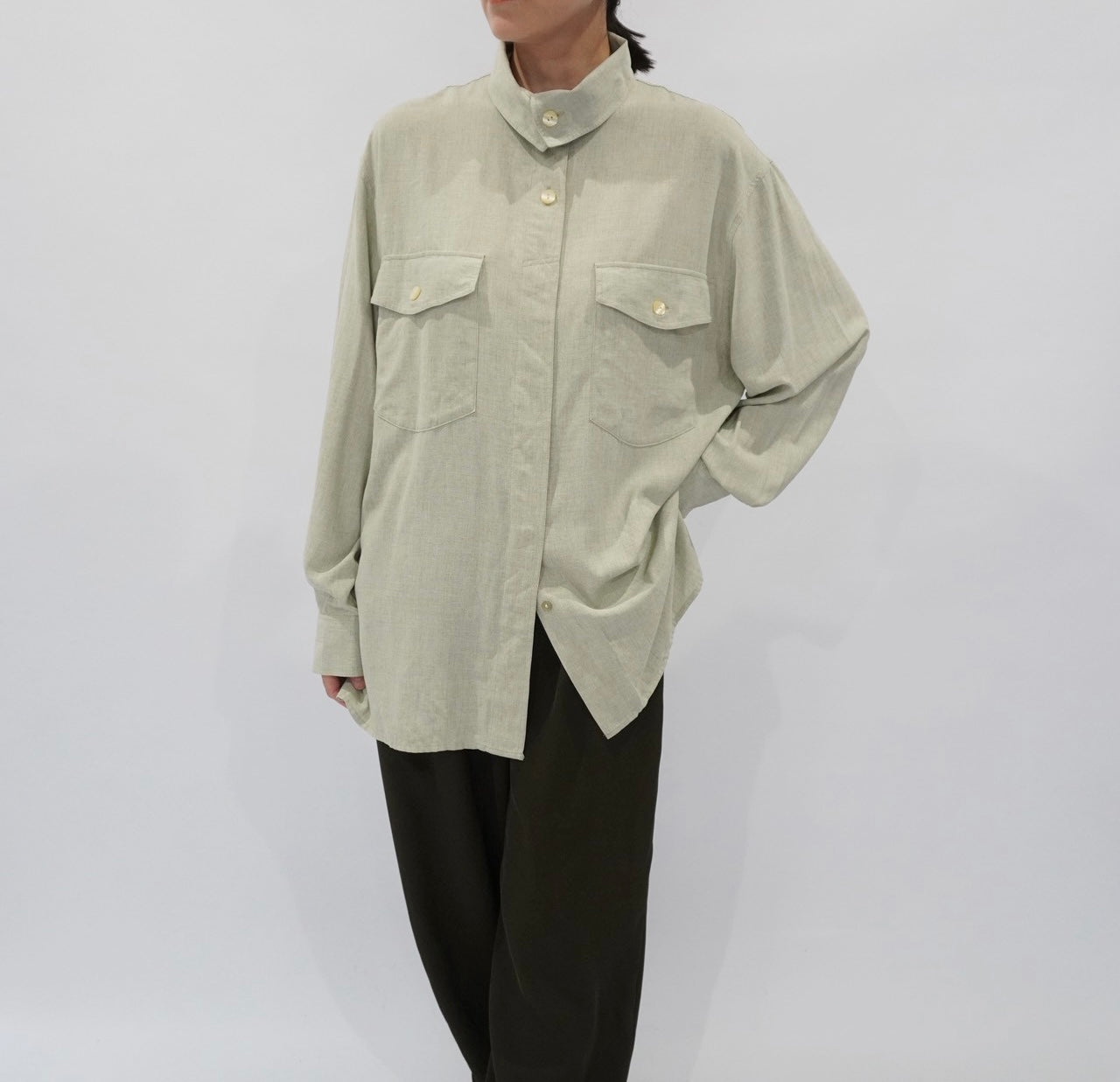 80s Design Blouse Made in Switzerland