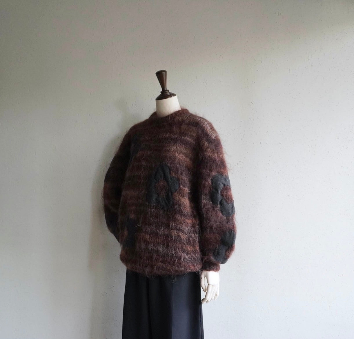 80s Design Mohair Knit Made in Italy