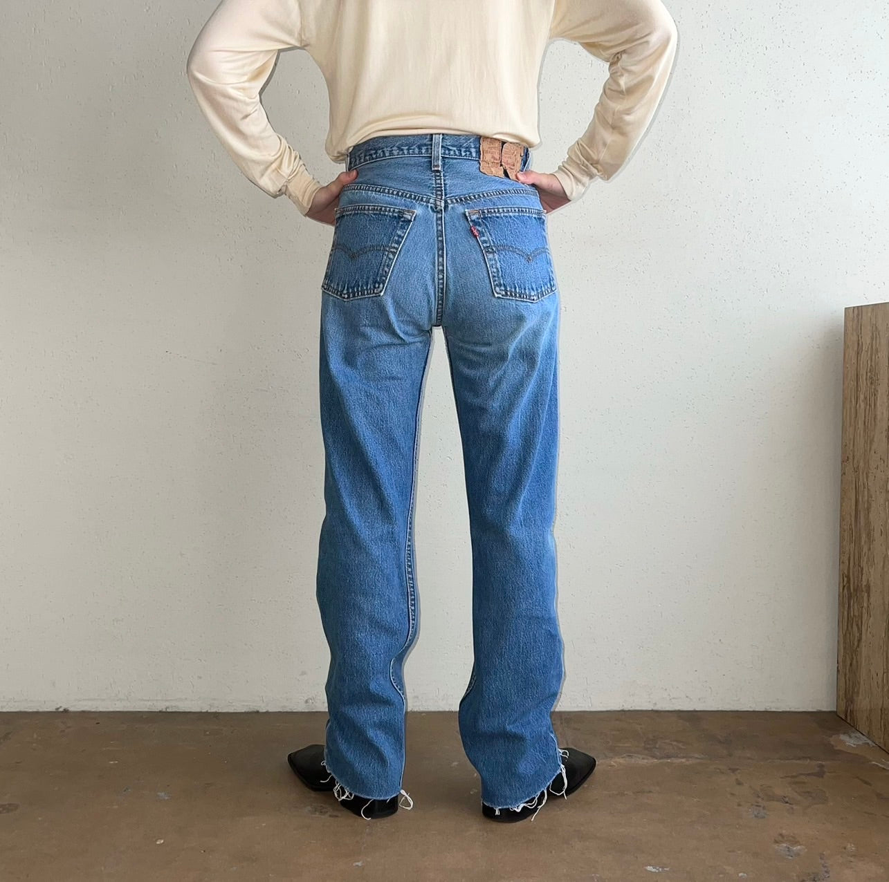 90s Levis 501 Cut Off Made in USA