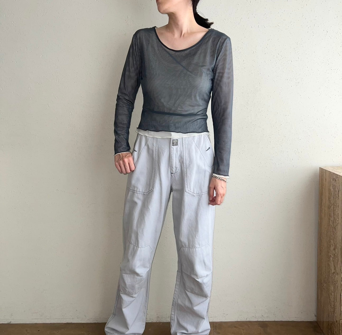 90s Sheer Top Made in Italy