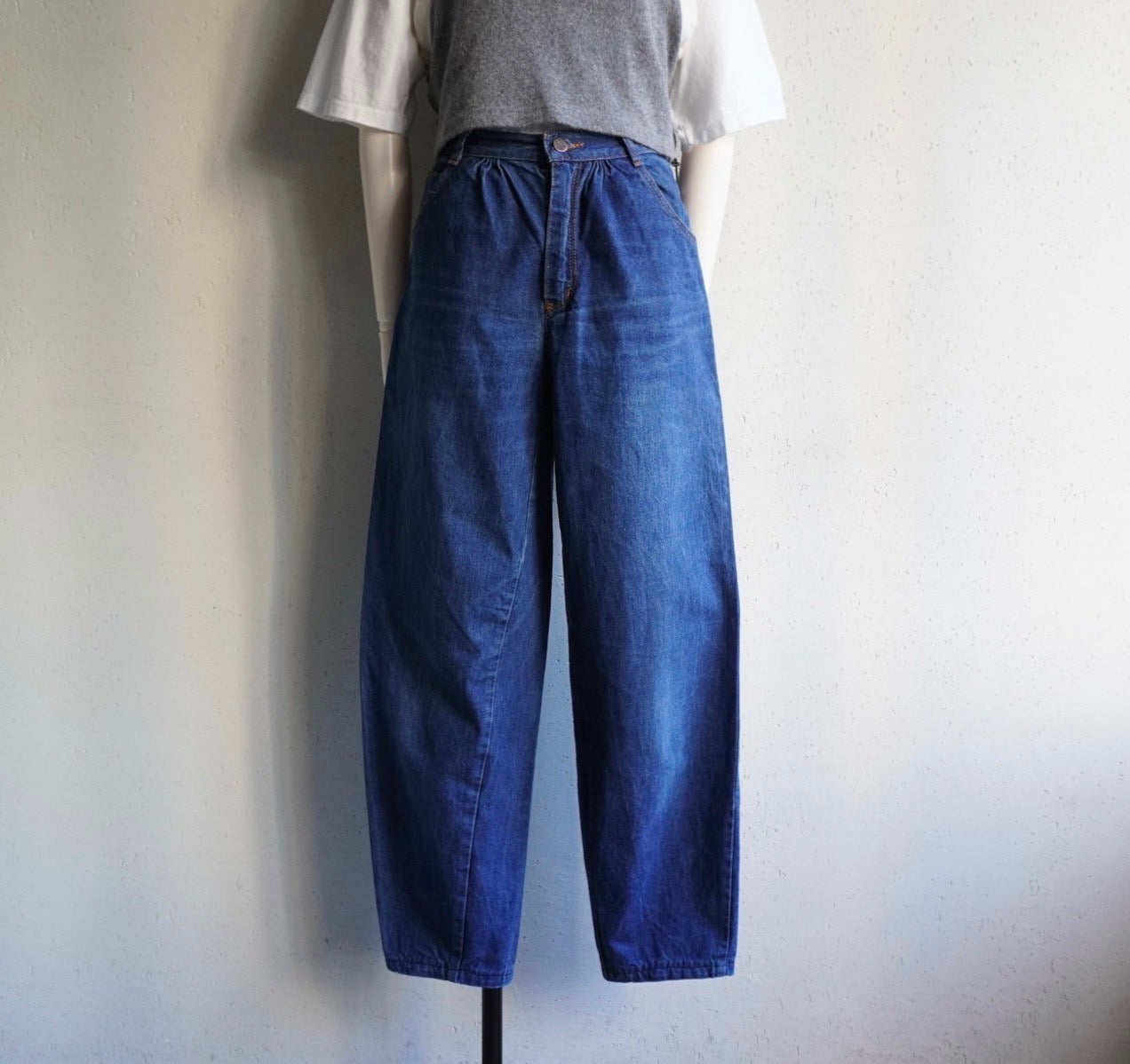 80s ”BENETTON" Wide Denim Pants
