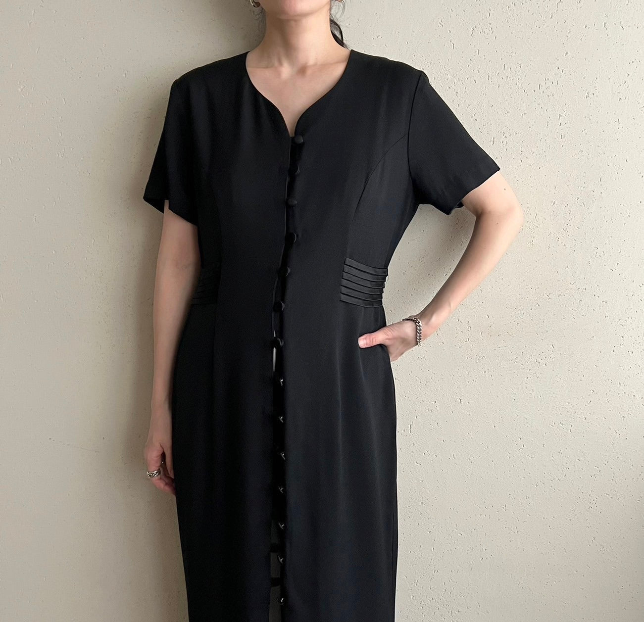 80s Design Dress Made in USA