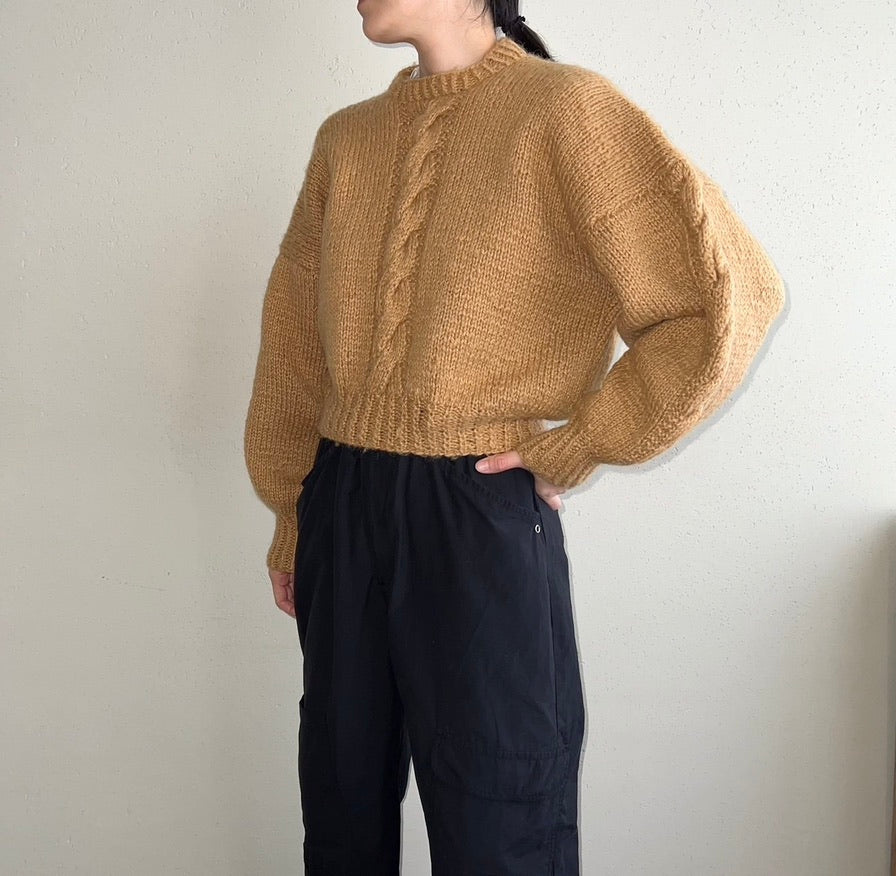 80s Cropped Knit