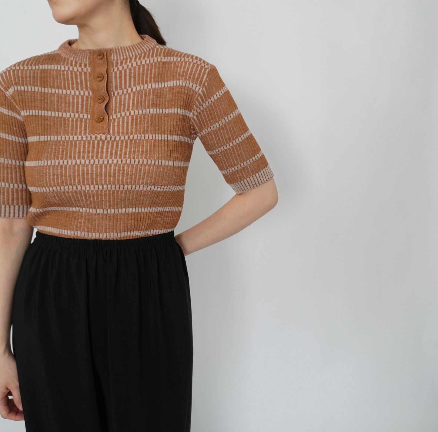 70s Ribbed Top