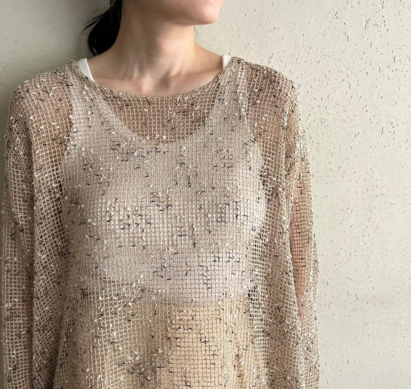 90s Mix Mesh Top