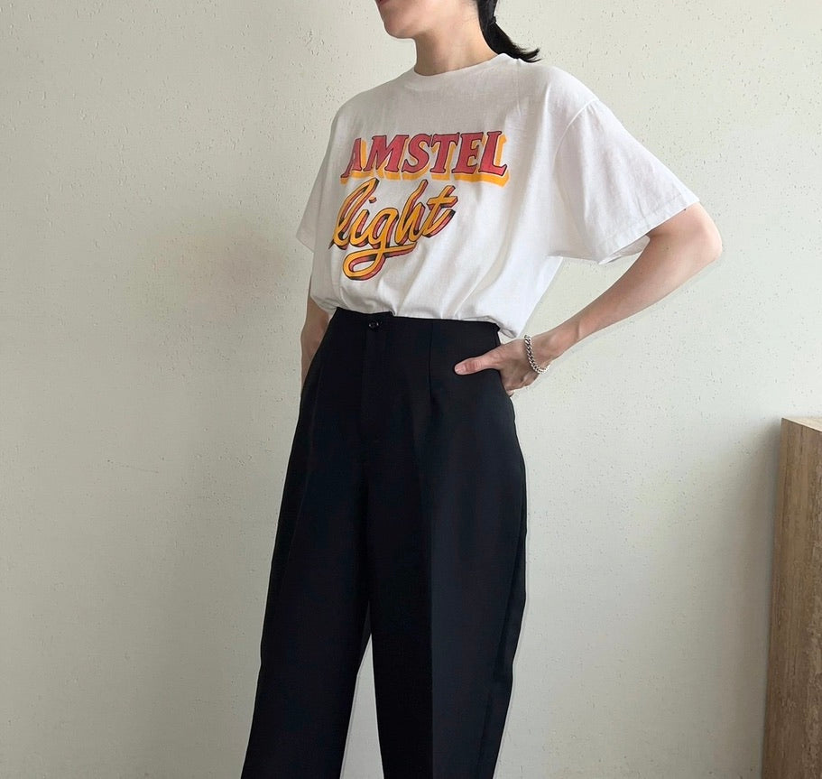 80s "AMSTEL Light" Printed T-shirt Made in USA
