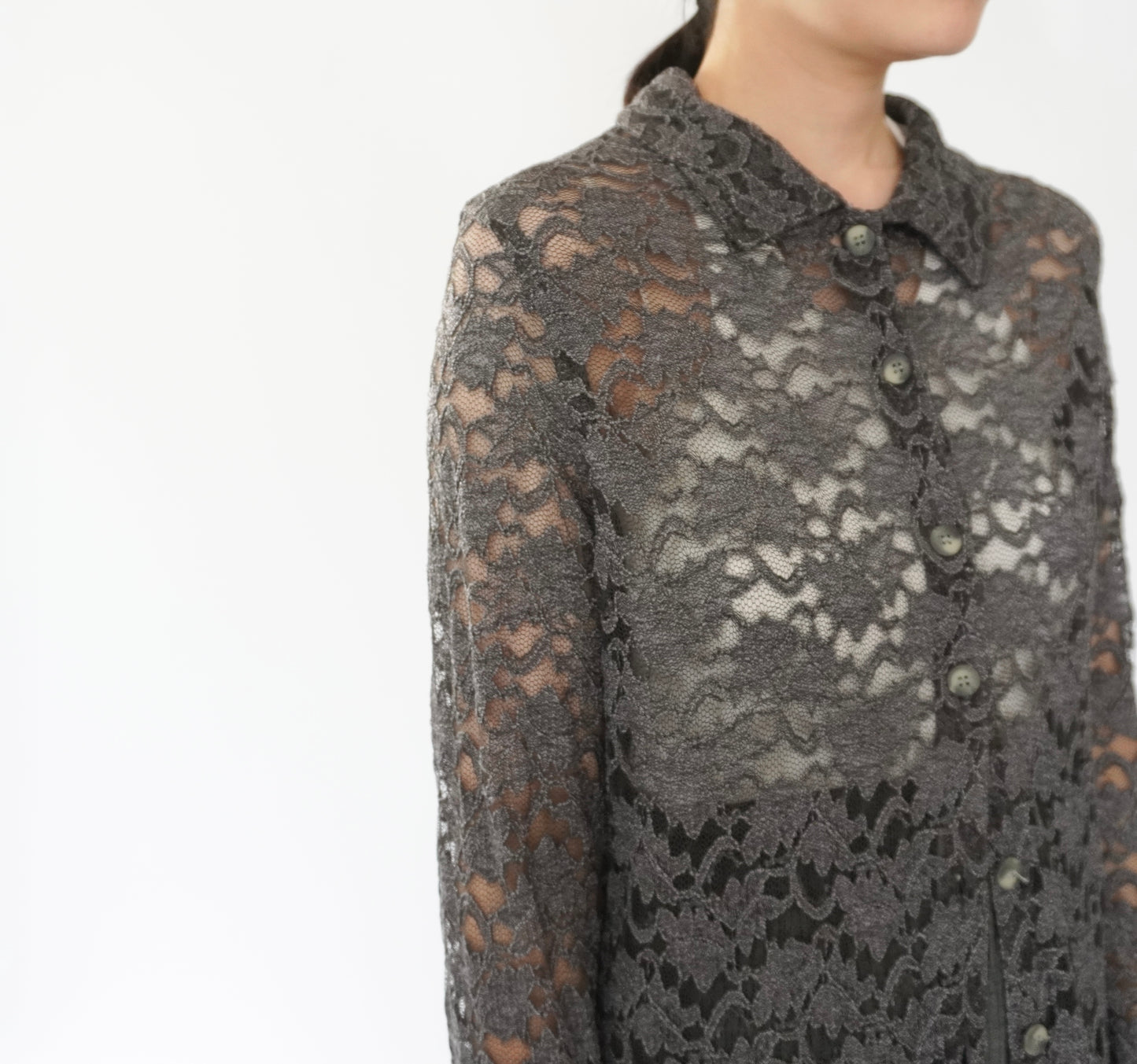 90s EURO Lace Shirt