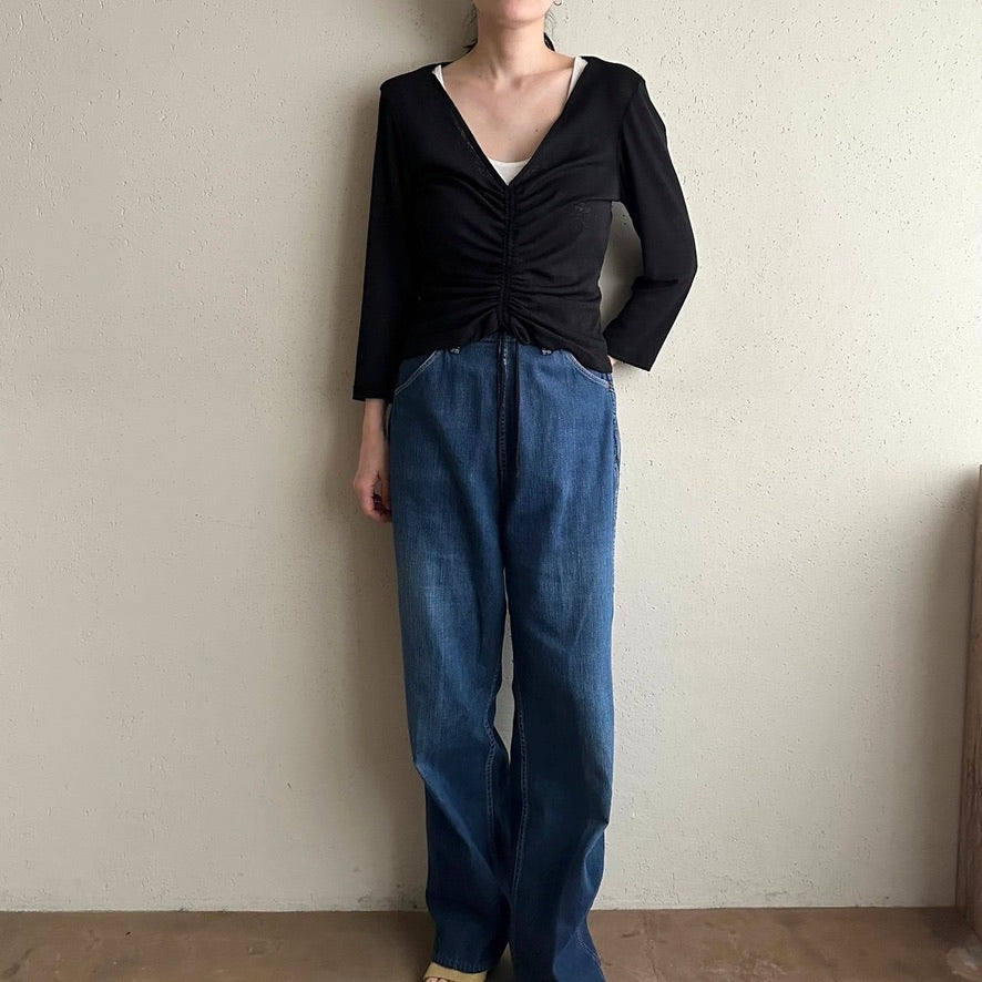 90s Black Top Made in USA