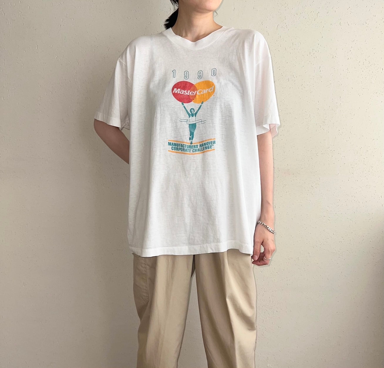90s "Master Card" Printed T-shirt Made in USA