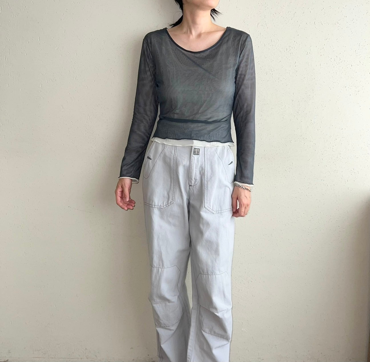 90s Sheer Top Made in Italy