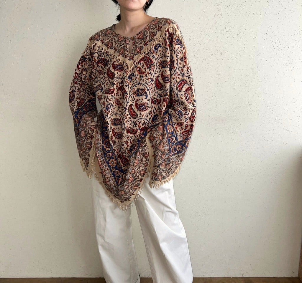 70s Hand Woven Tunic
