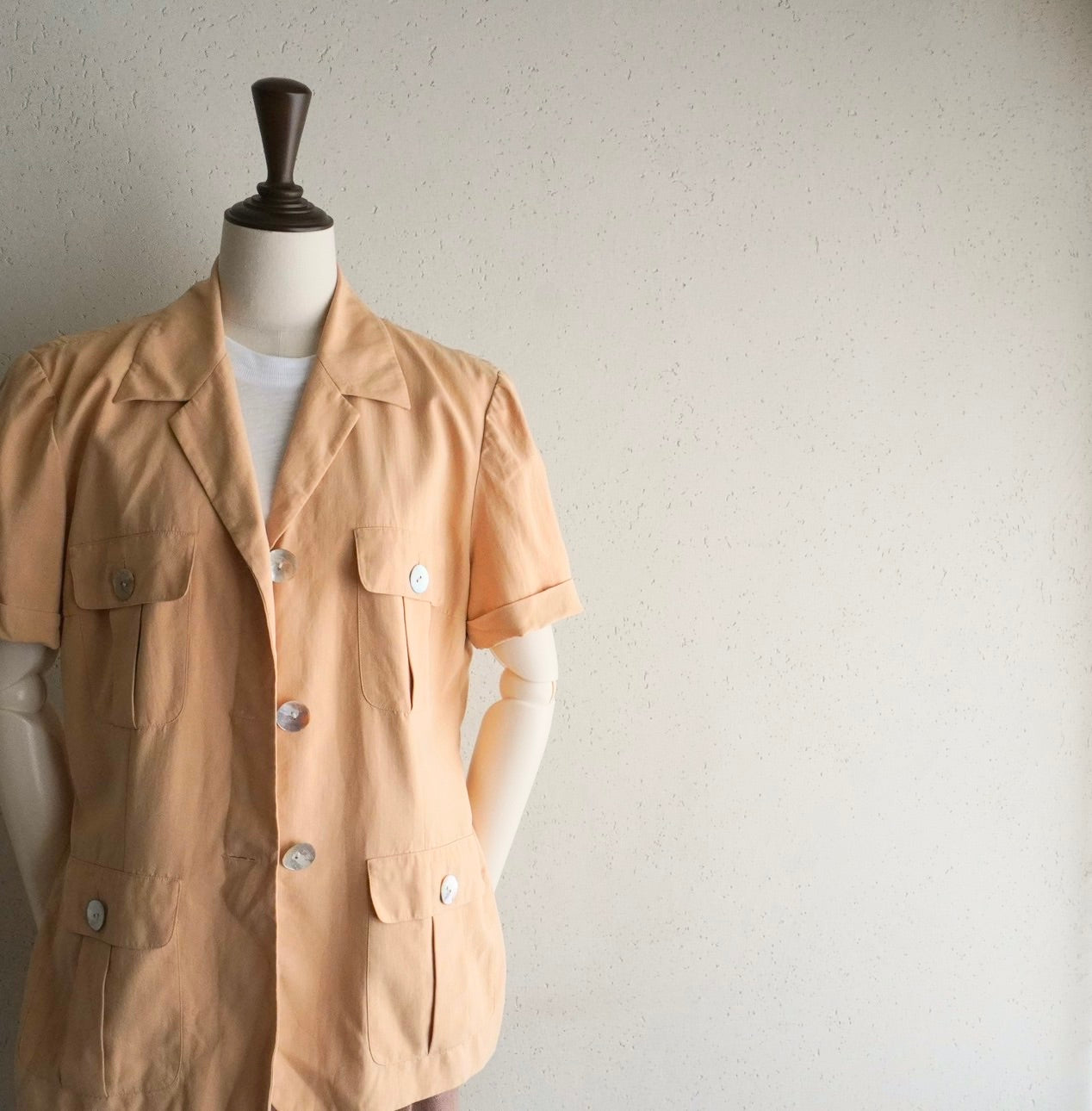 90s Silk Shirt, Jacket