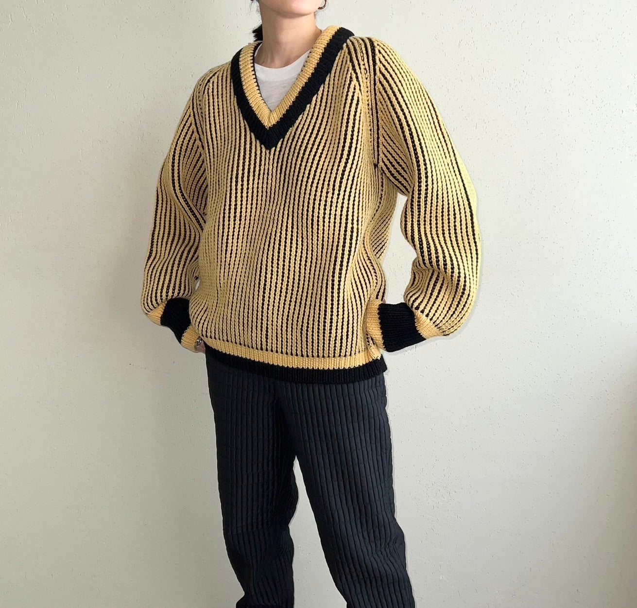 80s V-Neck Knit