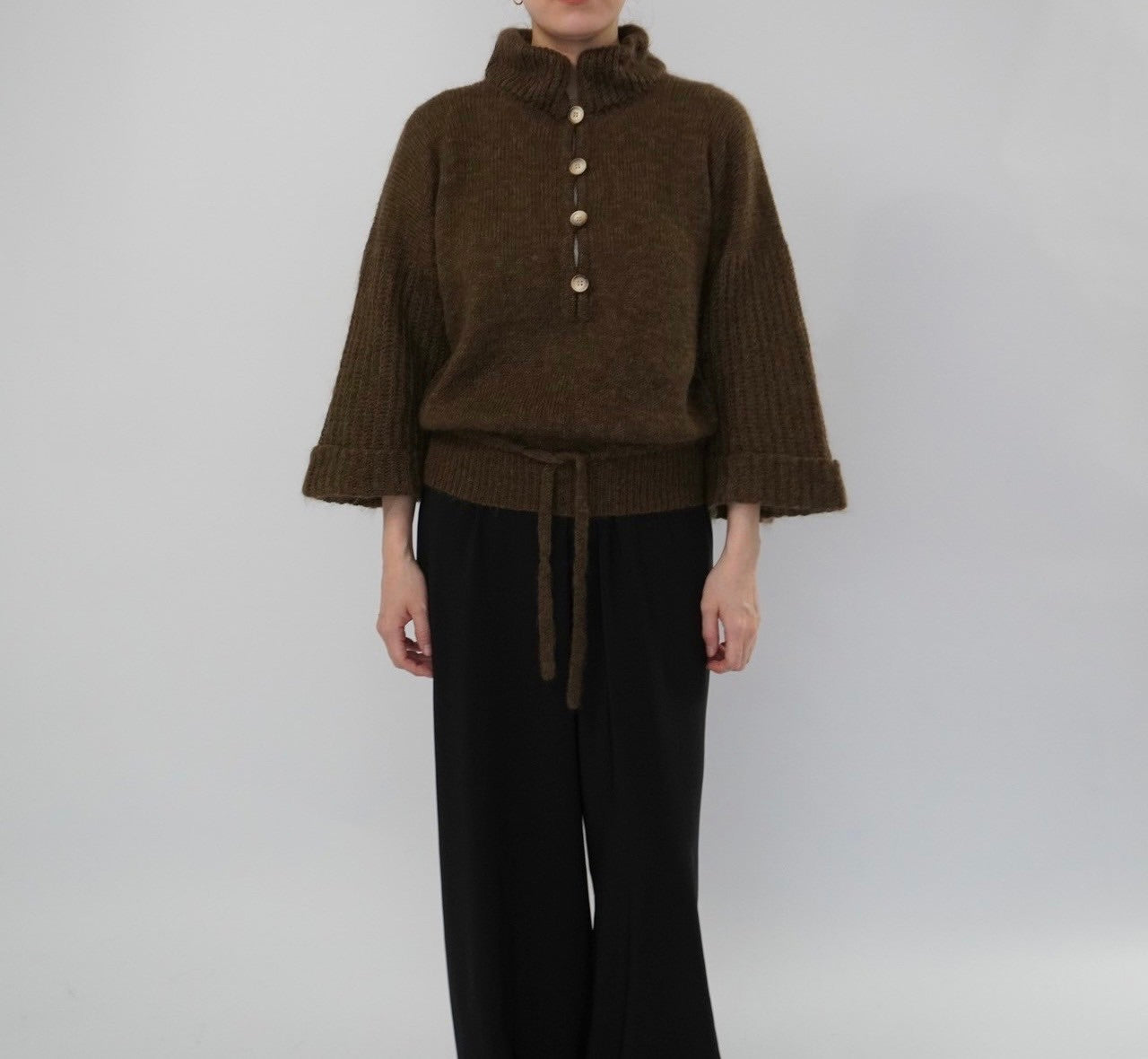 80s ”Alan Austin” Mohair Knit Made in Italy