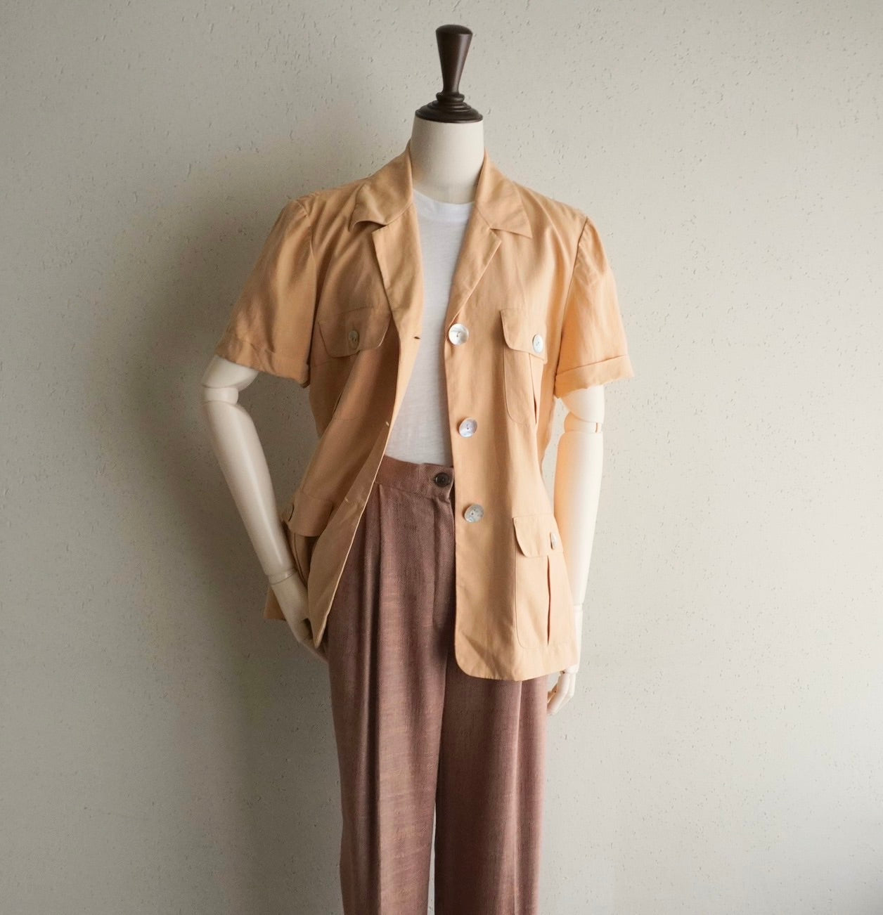 90s Silk Shirt, Jacket