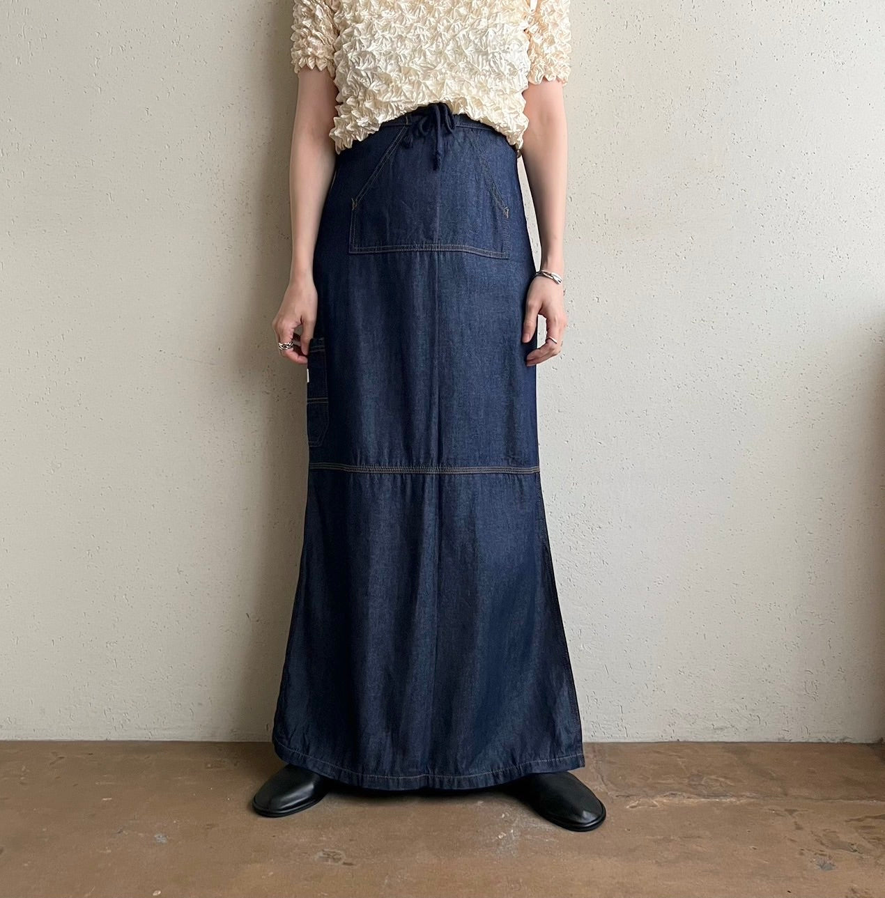 90s Denim Skirt Made in USA