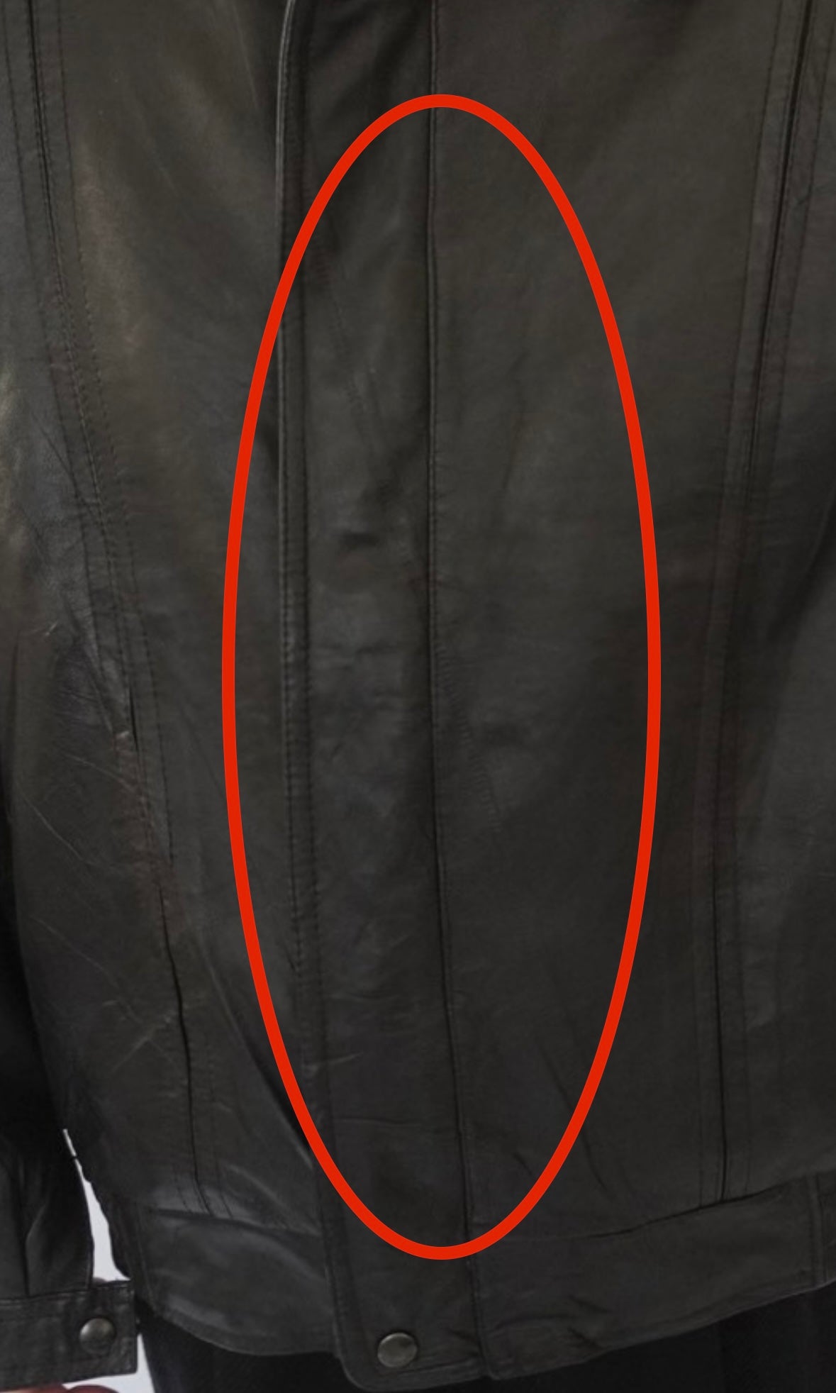 90s Leather Jacket Made in France