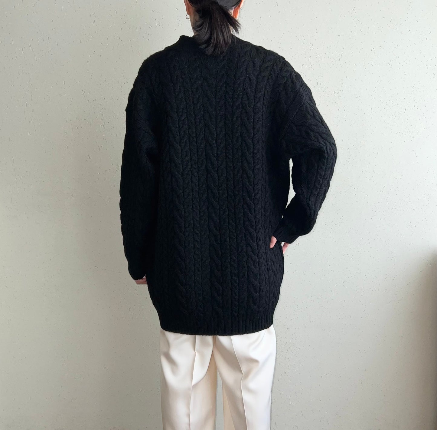 90s V-Neck Wool Knit