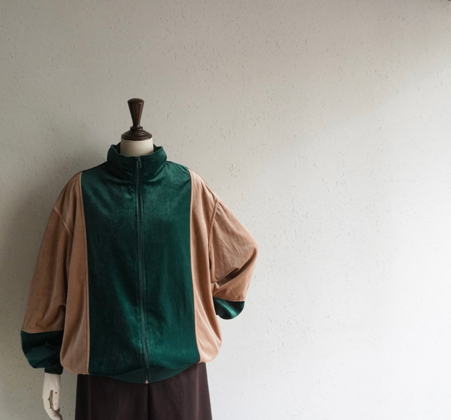 90s Velour Jacket Made in USA