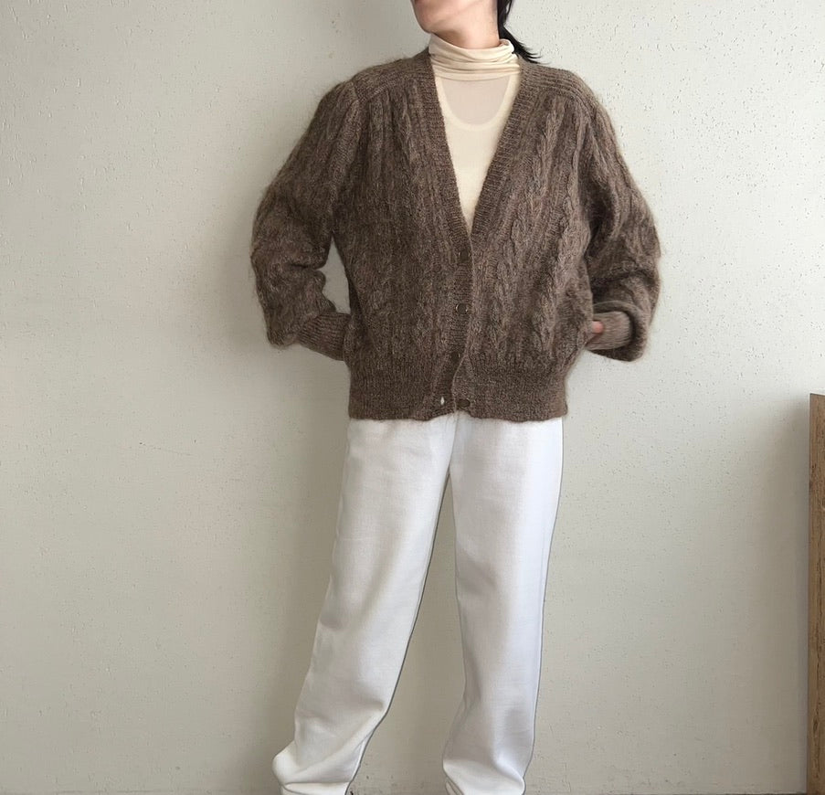 80s Knit Cardigan