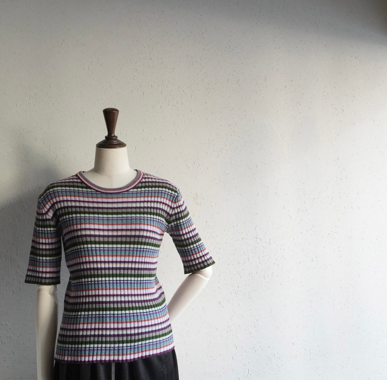 70s Multi Striped Top