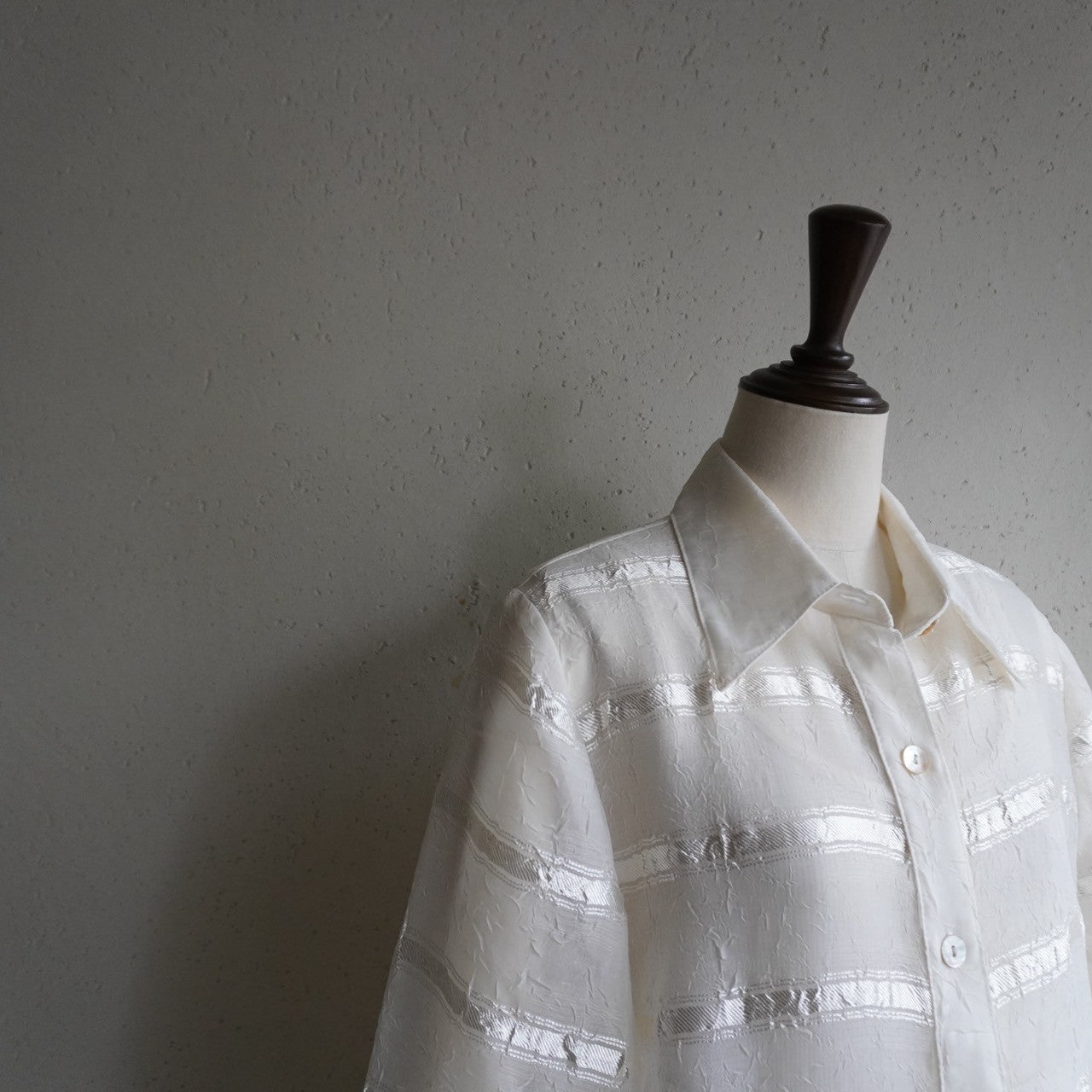 90s Design Sheer Shirt