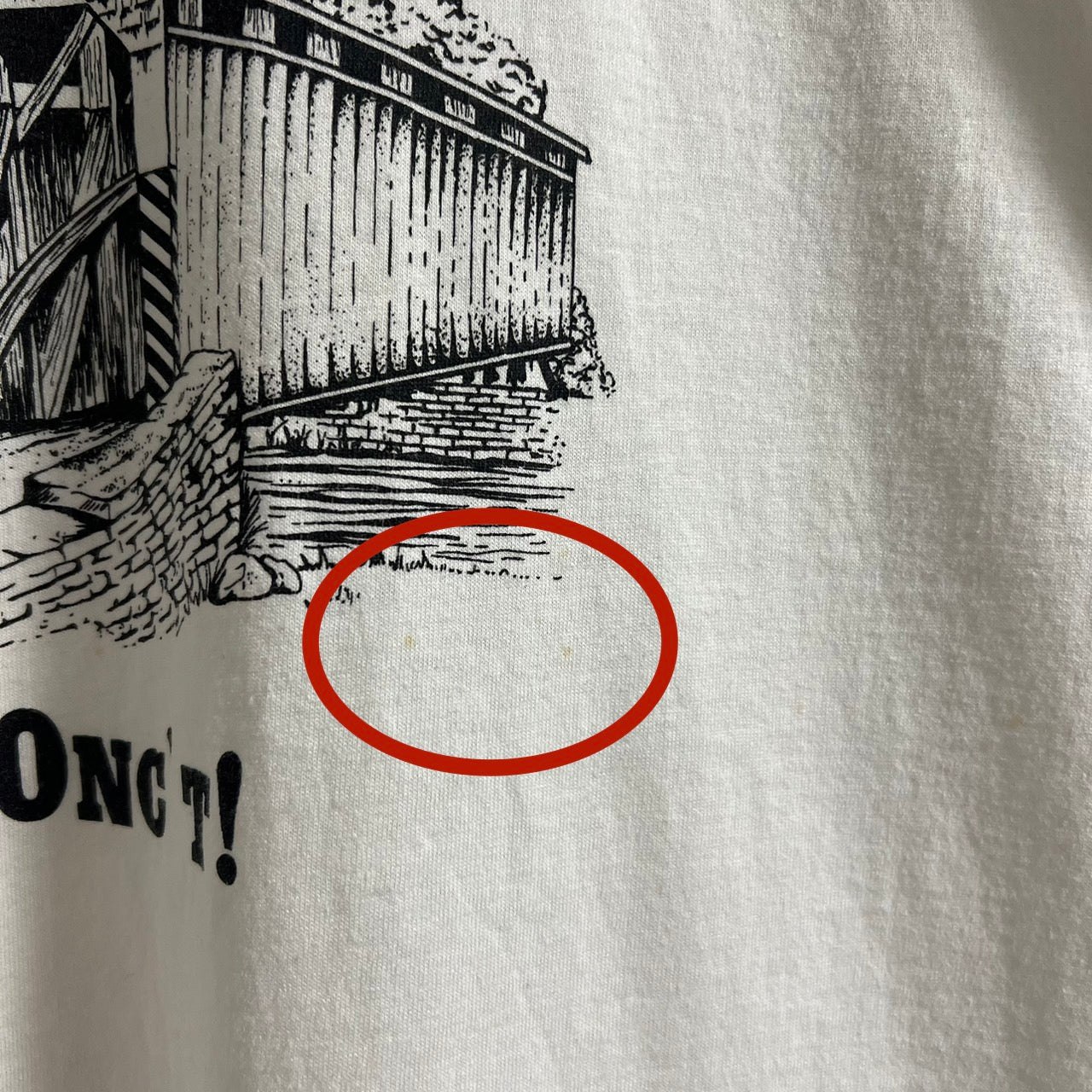 90s Printed T-shirt Made in USA
