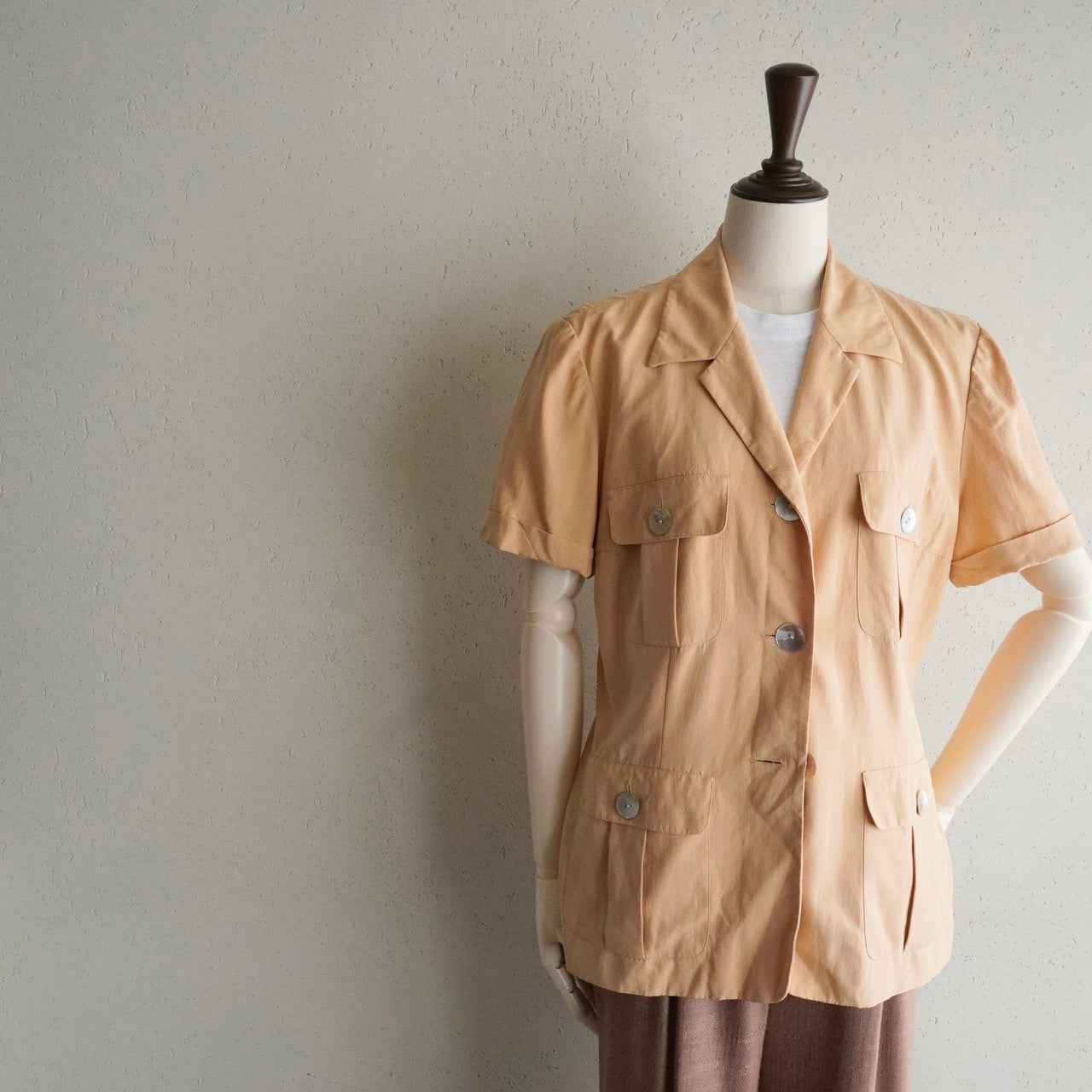 90s Silk Shirt, Jacket