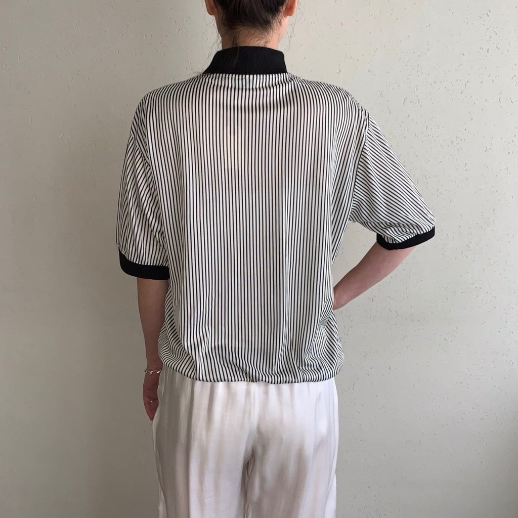 80s "ARROW"Stripe Top