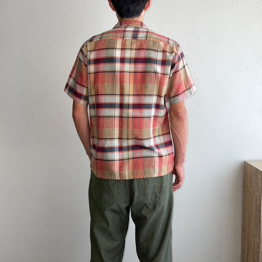 60s Plaid Box Shirt