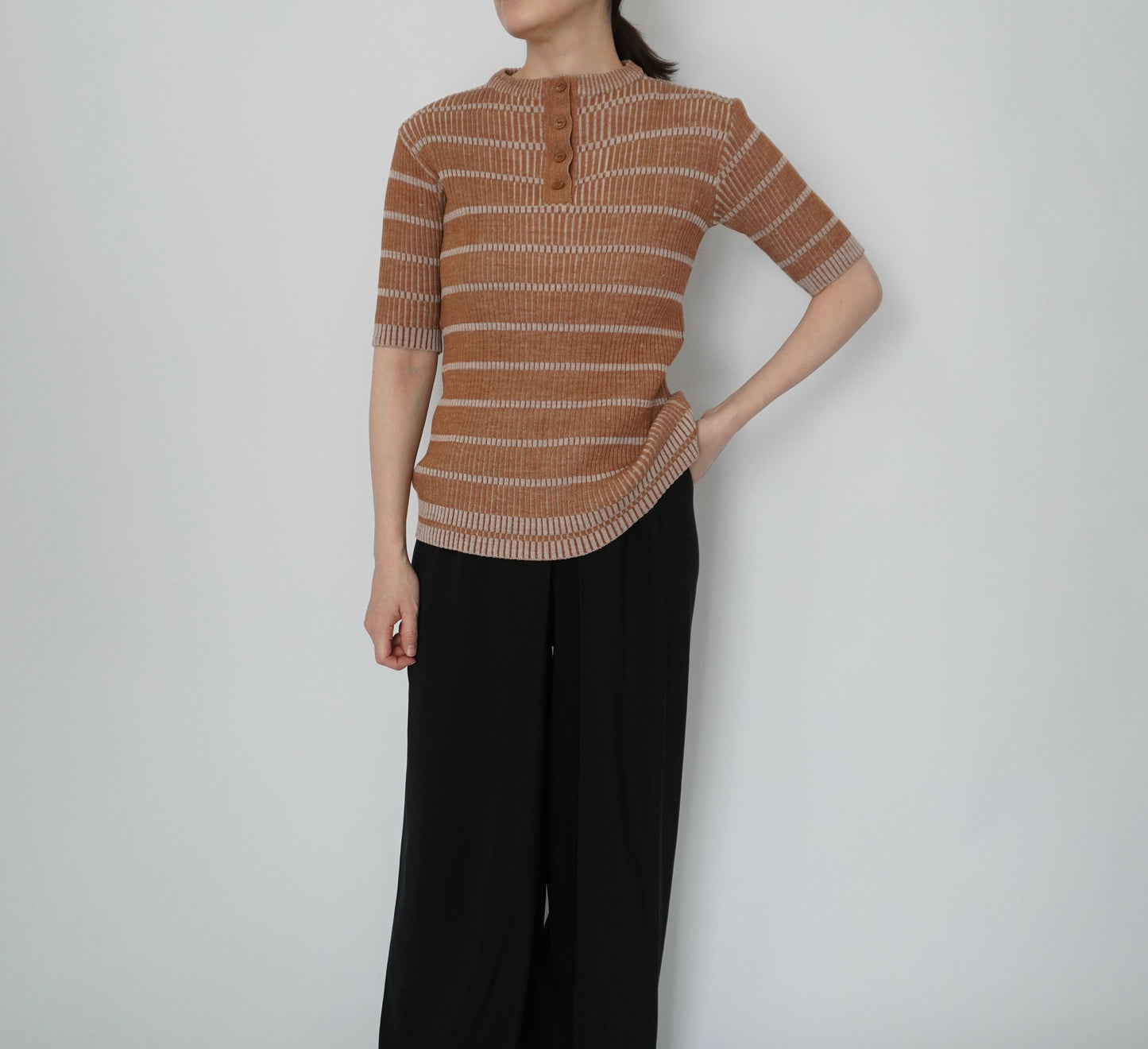 70s Ribbed Top