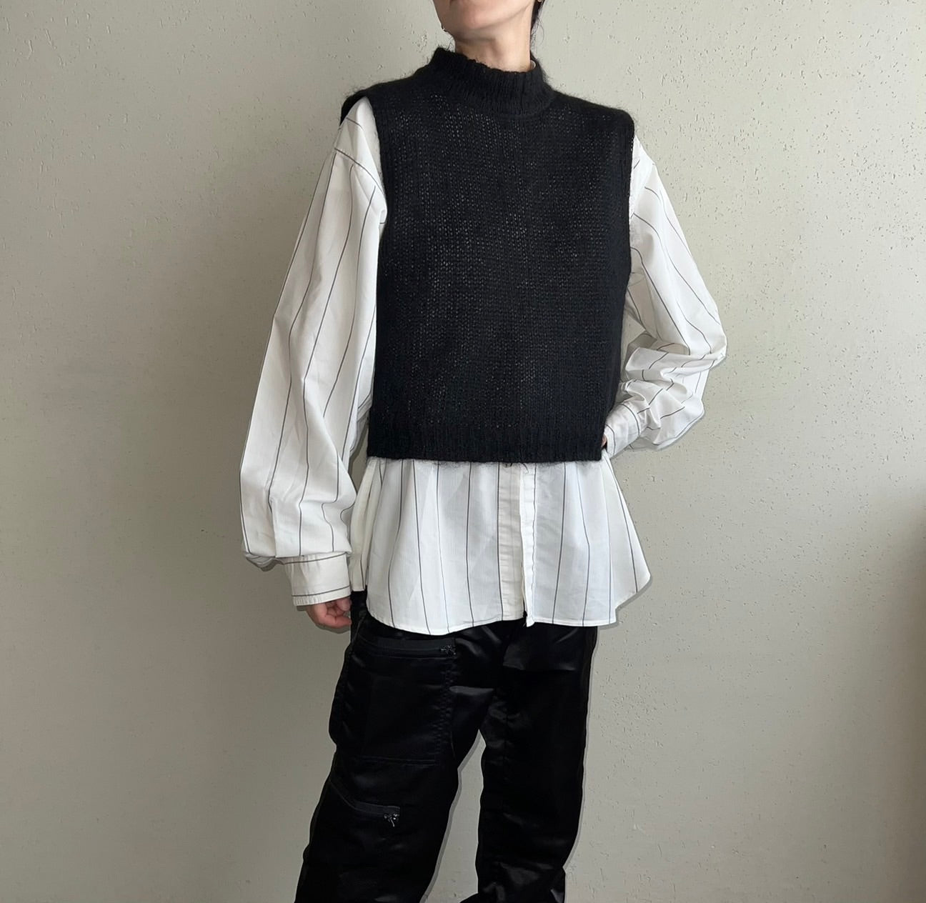 90s Mohair Knit Vest