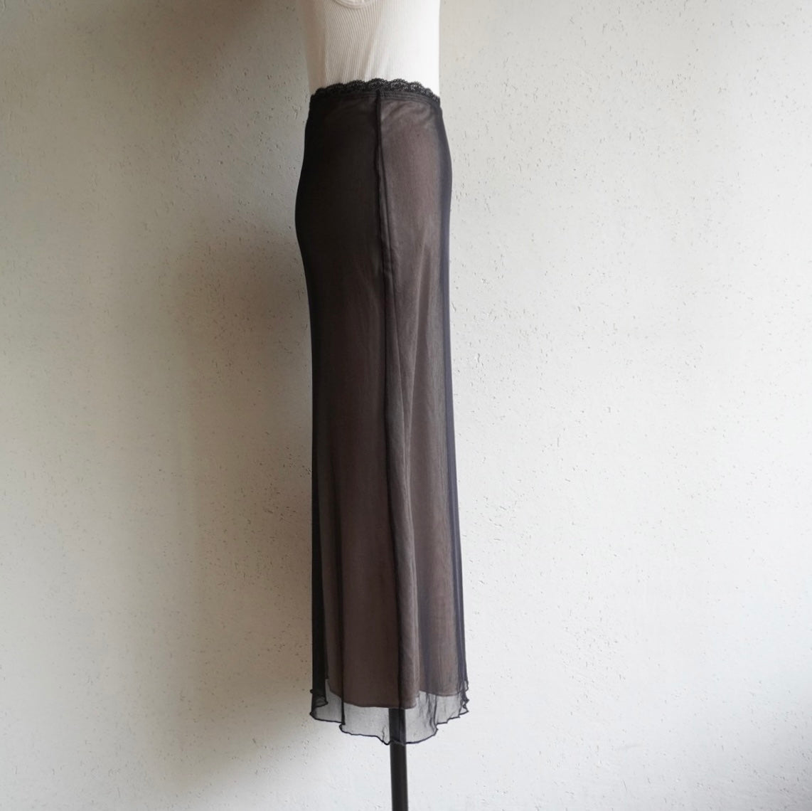 90s Sheer Design Skirt
