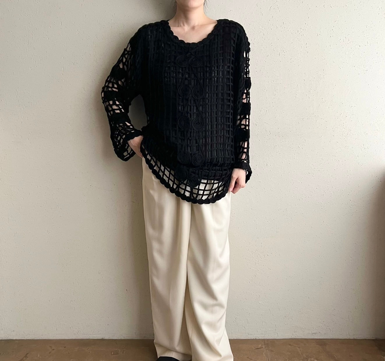 Black Design Top