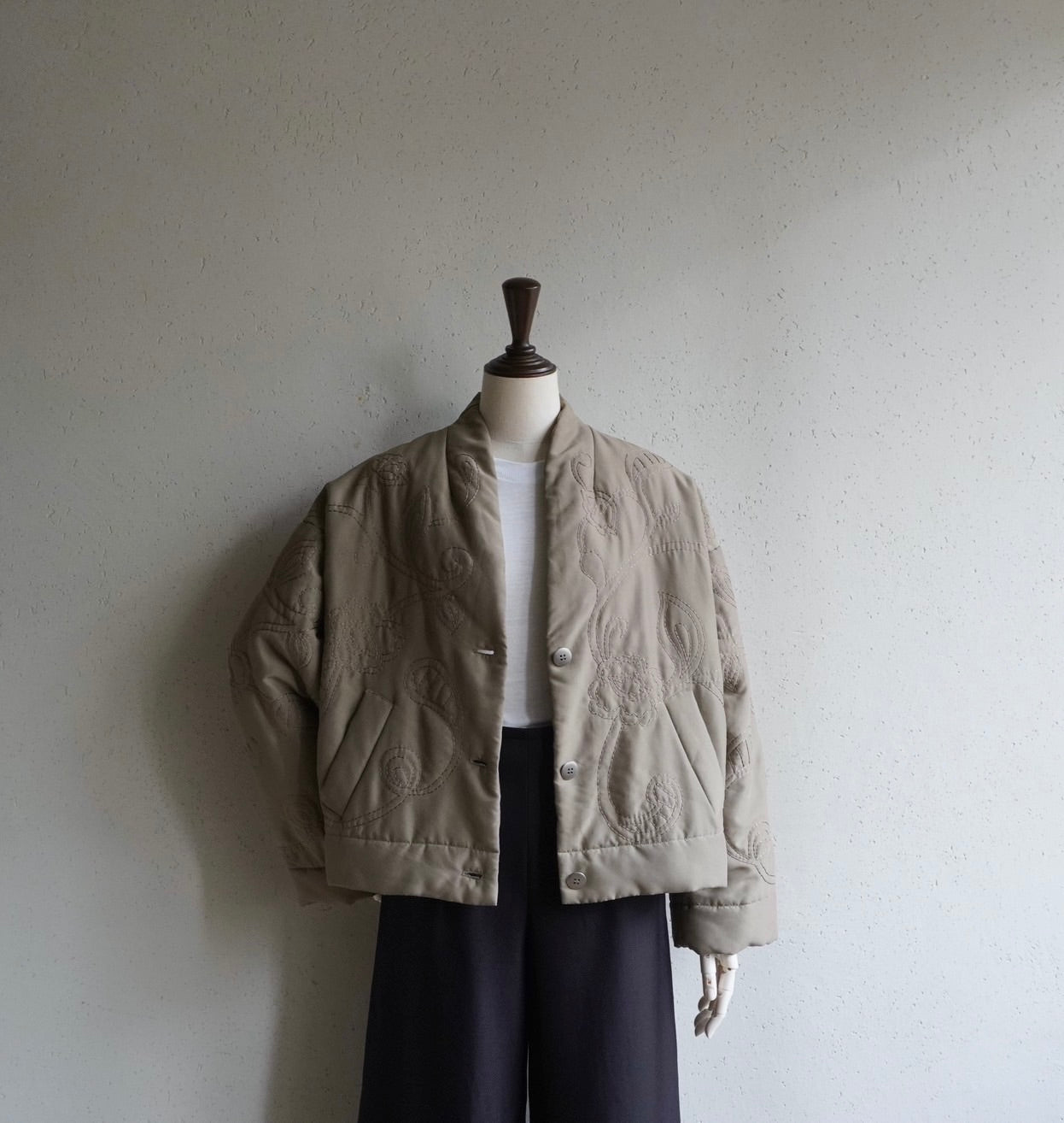 "TOGETHER"Embroidery Jacket