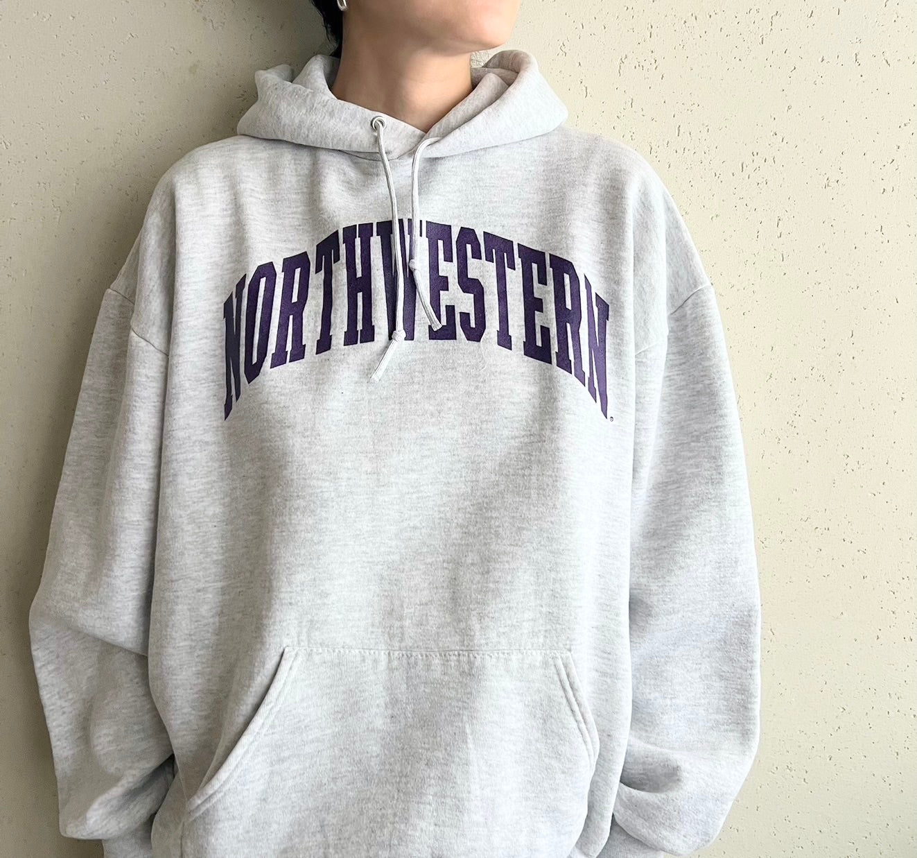 90s Hooded Sweater Made in USA