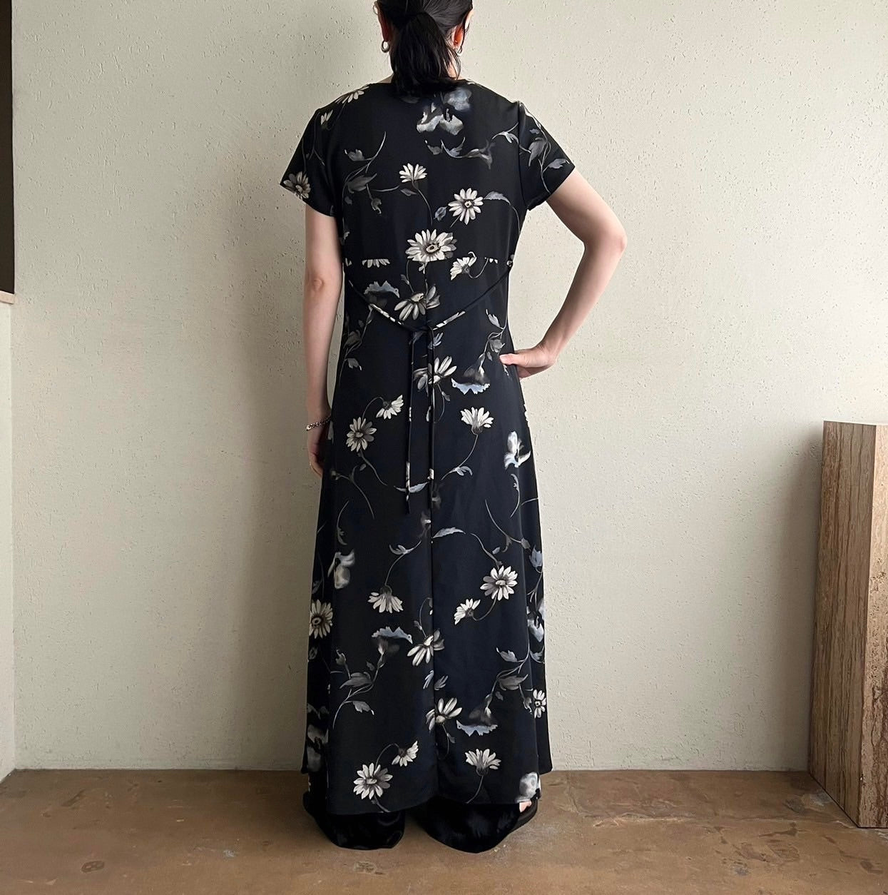 90s Printed Dress Made in Canada
