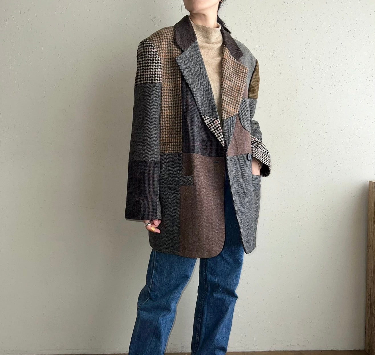 90s Patchwork Jacket