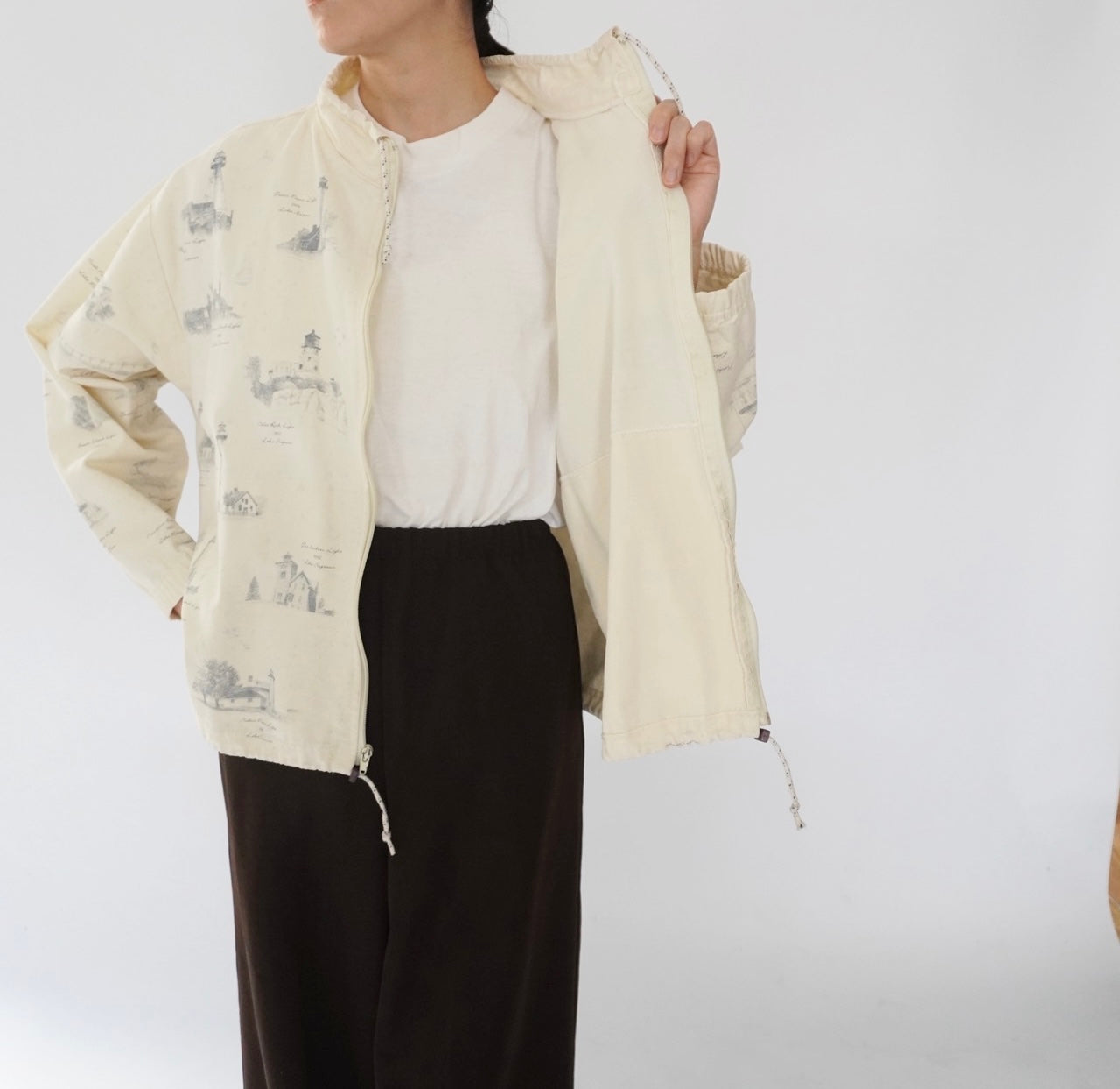 90s Printed Jacket