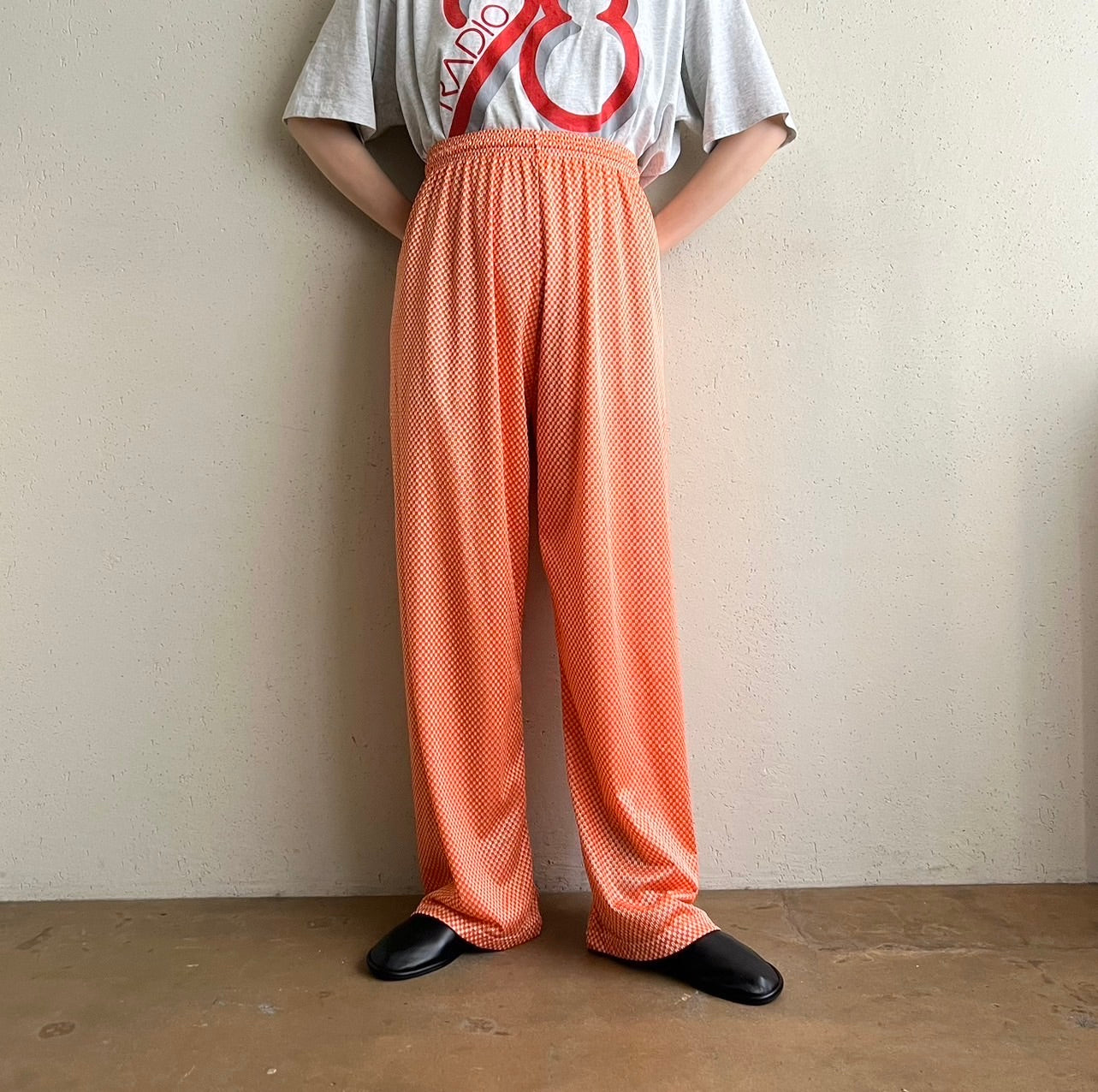 90s Pattern Pants Made in USA