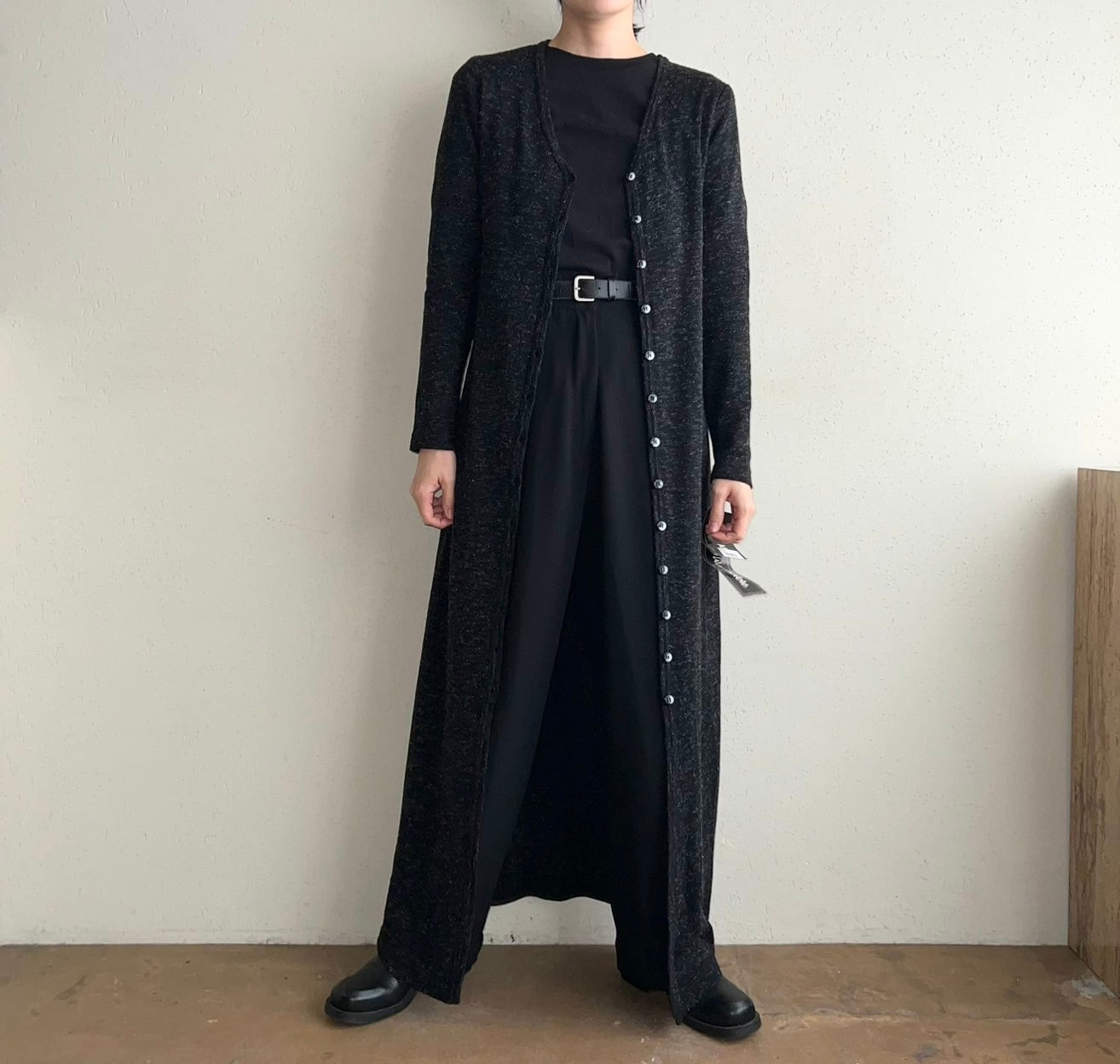 90s Long Cardigan Made in USA Dead Stock