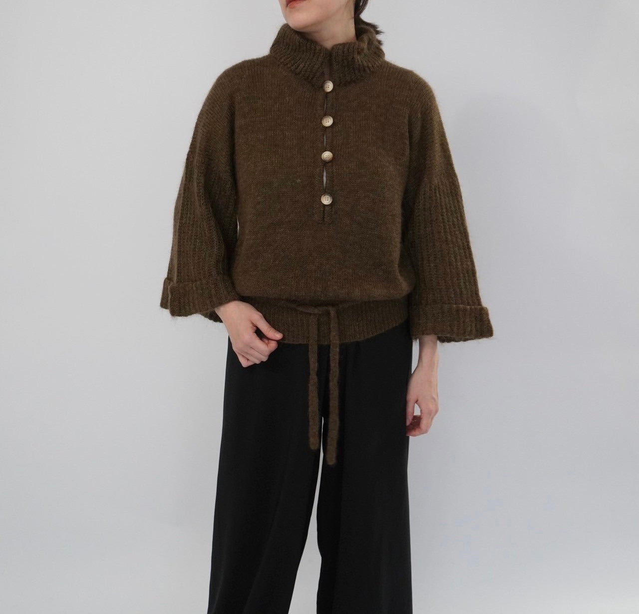 80s ”Alan Austin” Mohair Knit Made in Italy