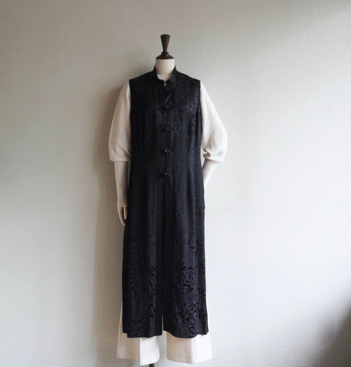 90s Asian Design Maxi Dress