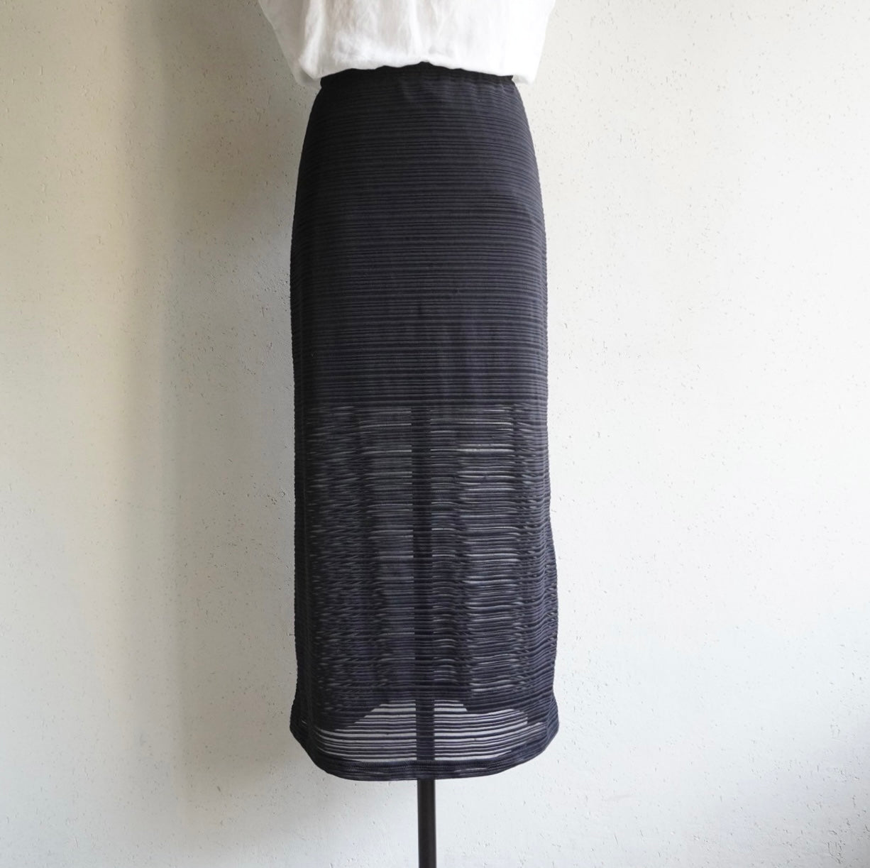 80s Sheer Skirt Made in USA