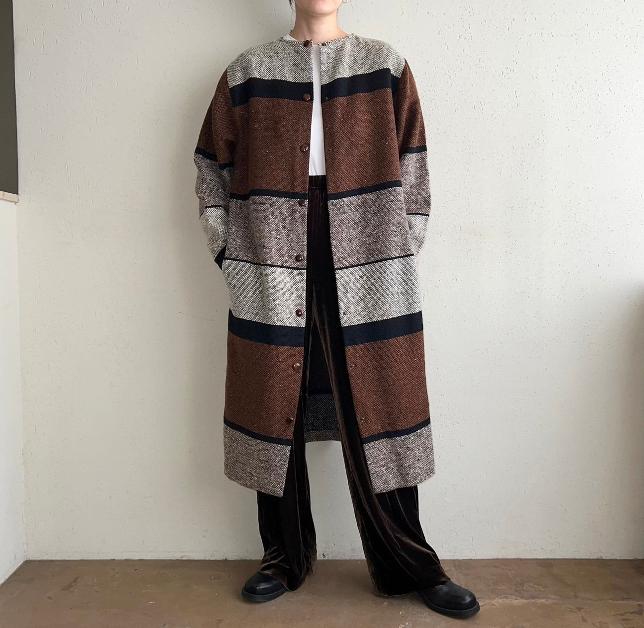 80s "annalisa ferro" Wool Dress Made in Italy