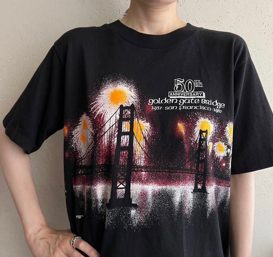 90s Printed T-shirt Made in USA