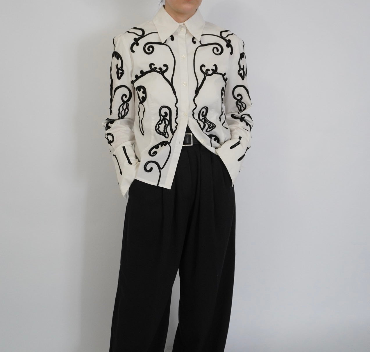 Cord Lace Shirt